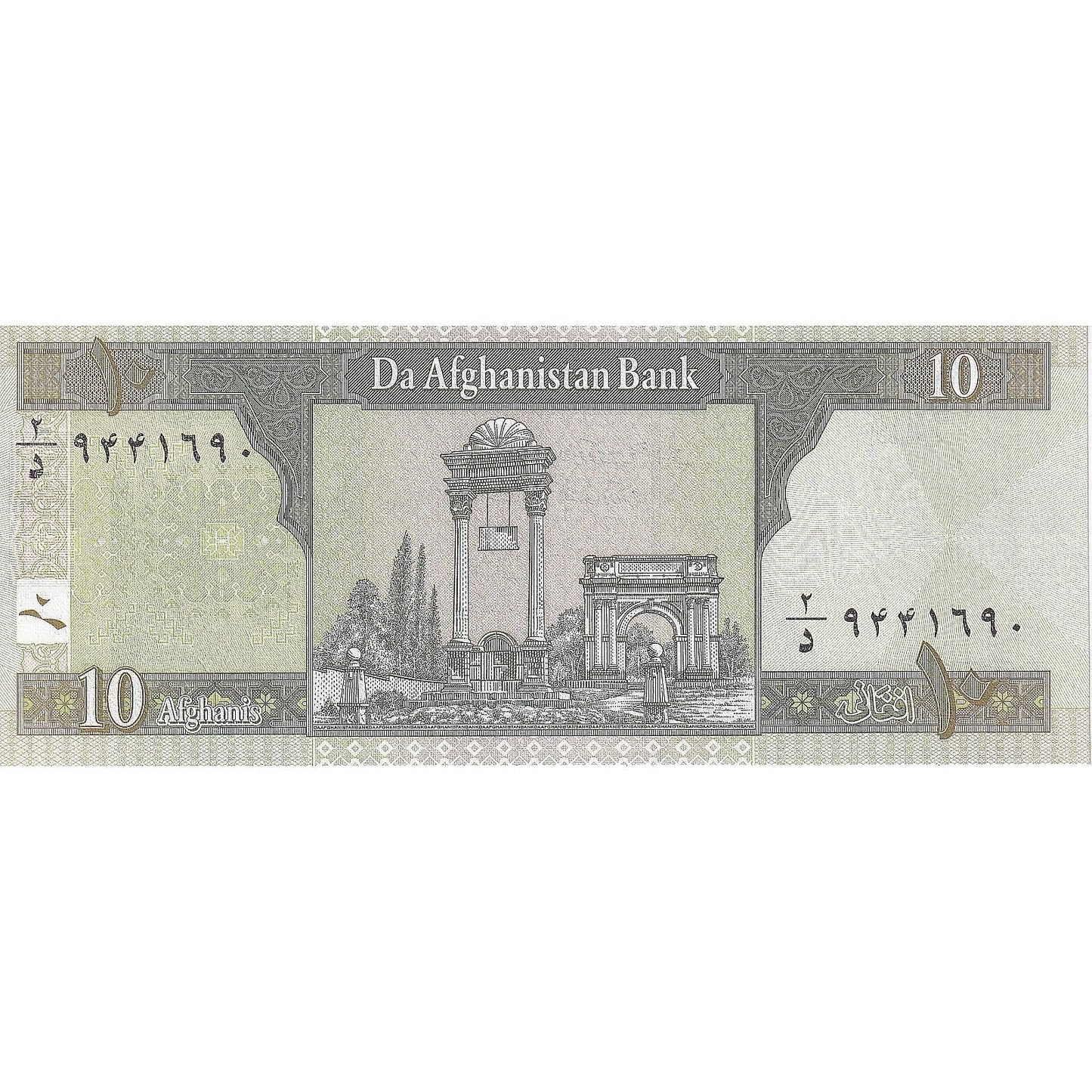 Afganistan, 
  
  10 Afgancov, 
  
  2002