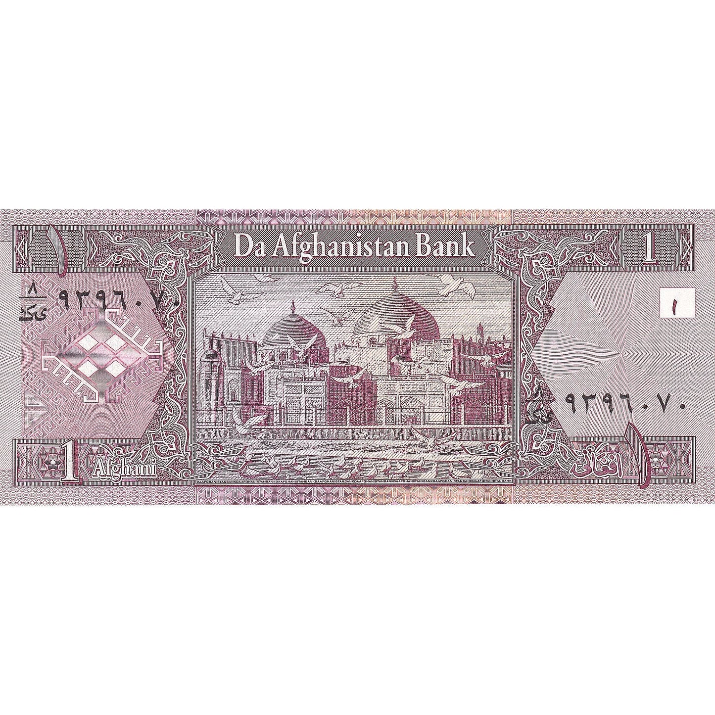 Afganistan, 
  
  1 afganský, 
  
  2002