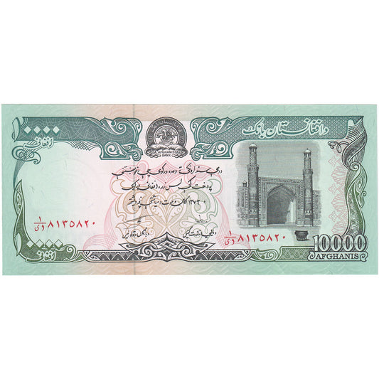 Afganistan, 
  
  10, 
  
  000 Afgancov