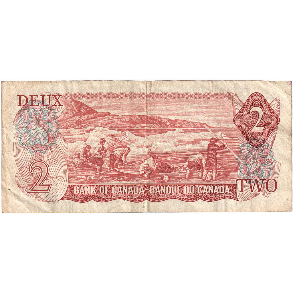 Kanada, 
  
  2 doláre, 
  
  1974