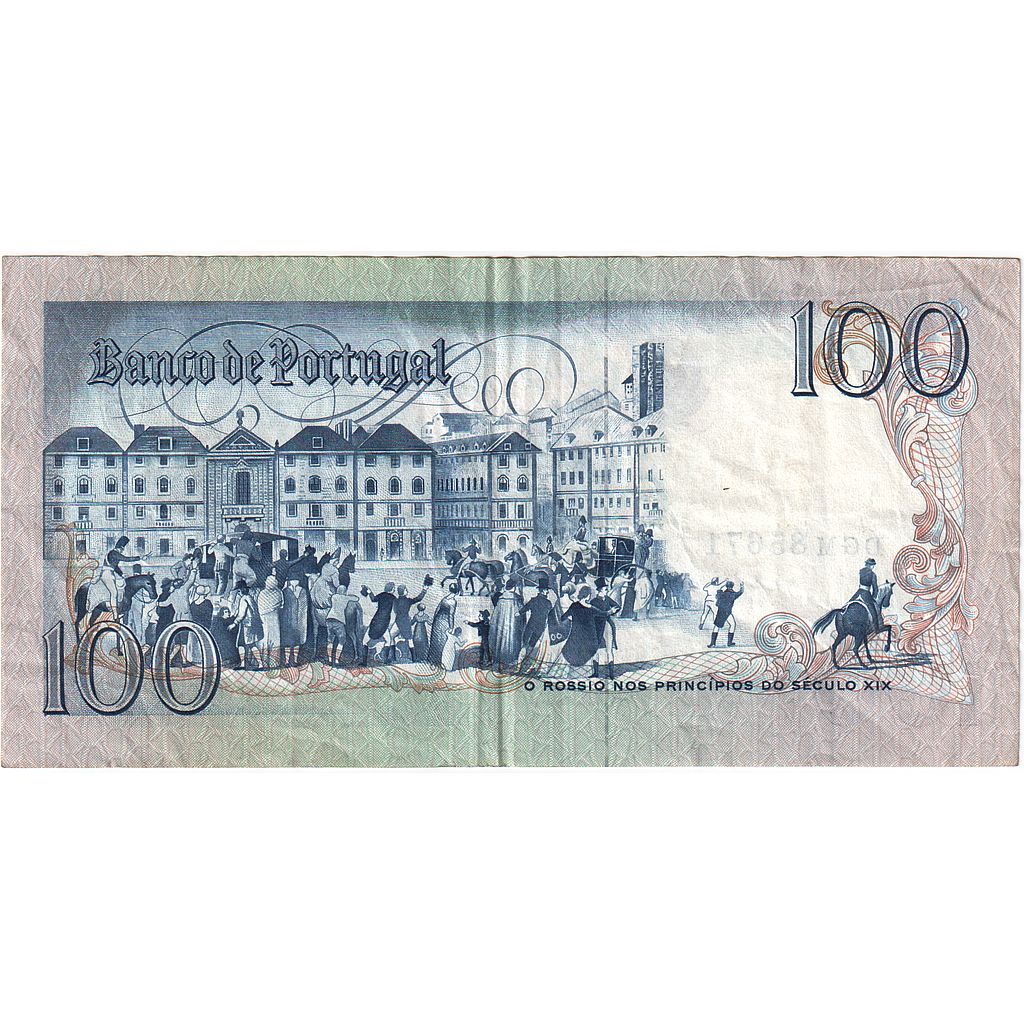 Portugalsko, 
  
  100 Escudos, 
  
  1984