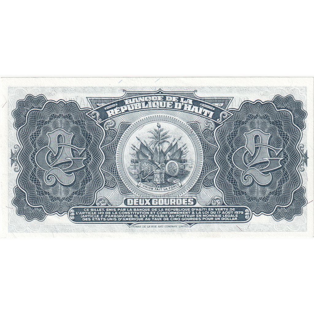 Haiti, 
  
  2 dyne, 
  
  1979