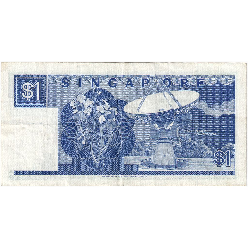 Singapur, 
  
  1 dolár, 
  
  EF(40-45)