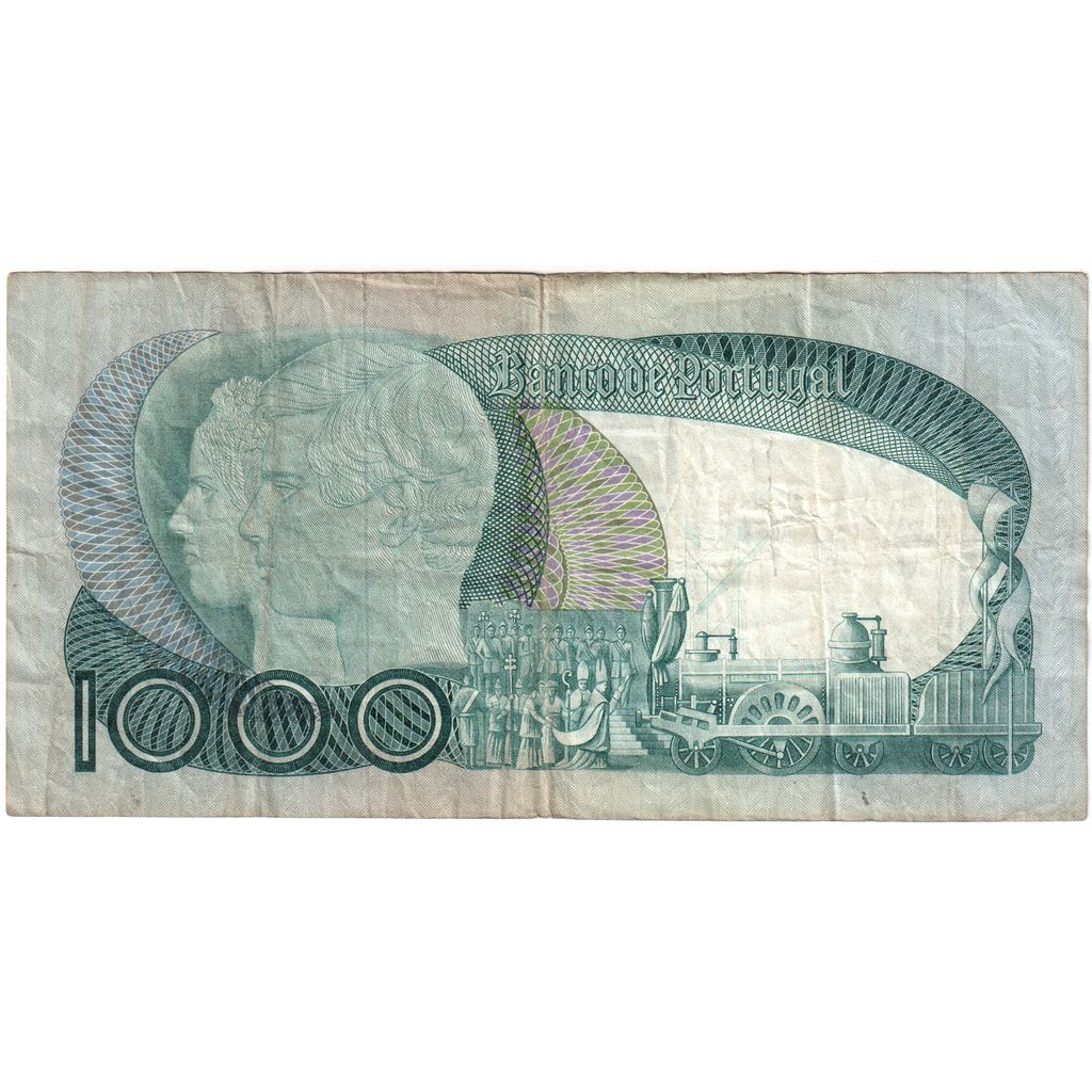 Portugalsko, 
  
  1000 Escudos, 
  
  1981-12-03