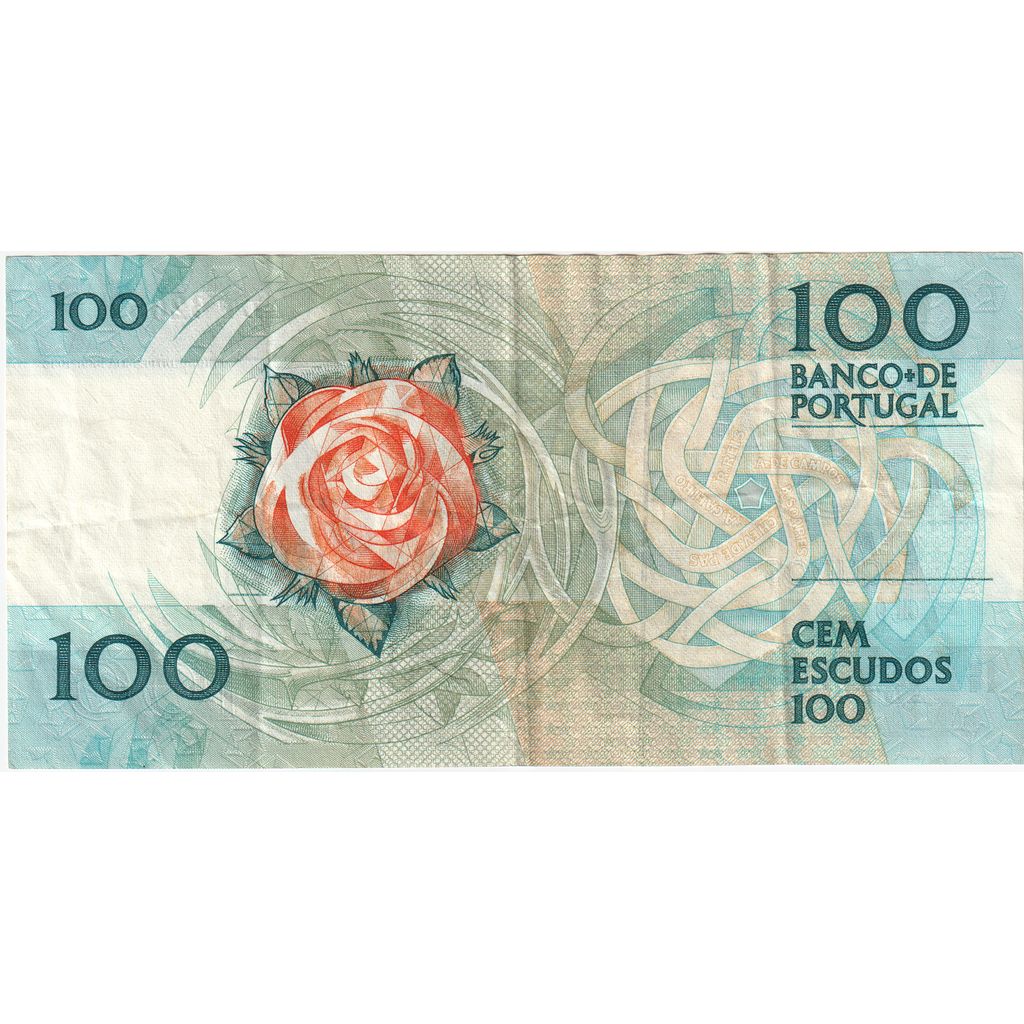 Portugalsko, 
  
  100 Escudos, 
  
  1988-11-24