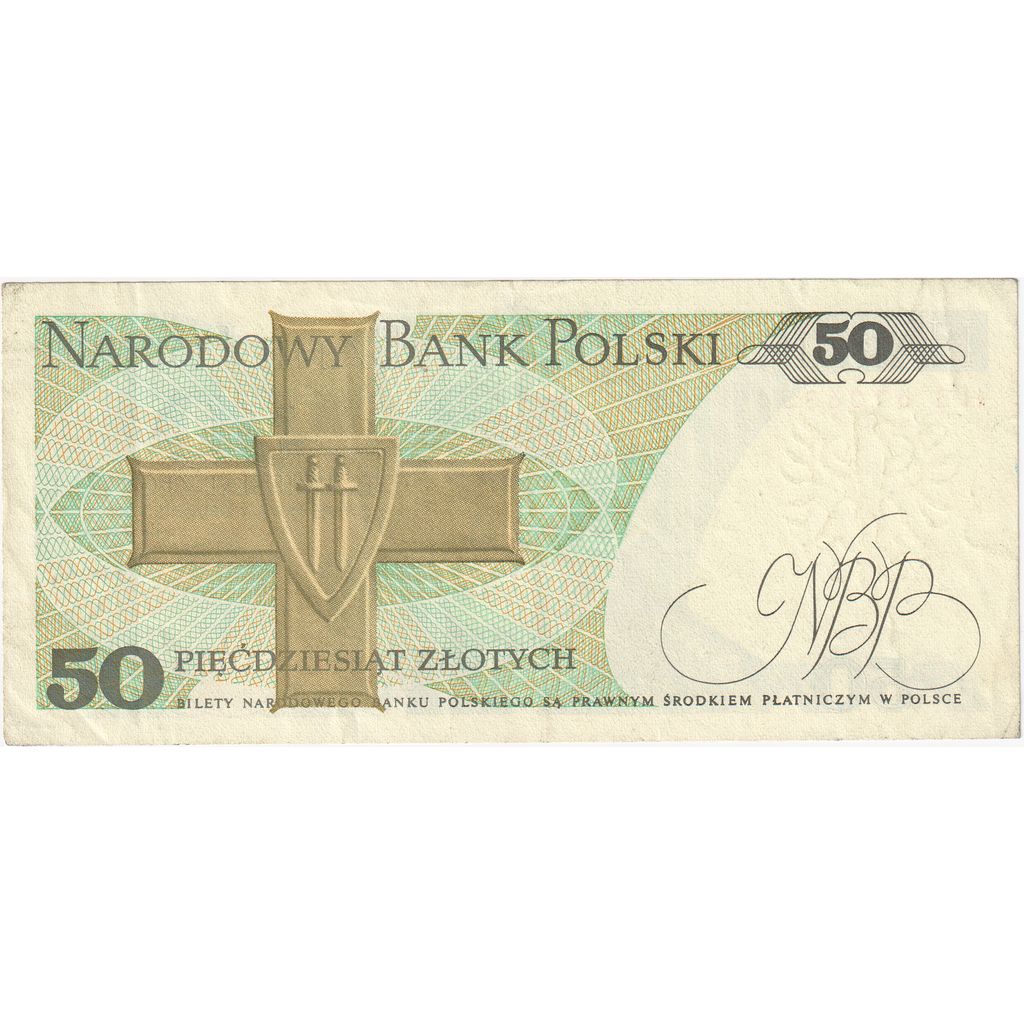 Poľsko, 
  
  50 zlotých, 
  
  1998