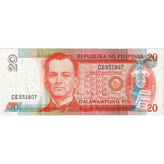 Filipíny, 
  
  20 Piso, 
  
  2006