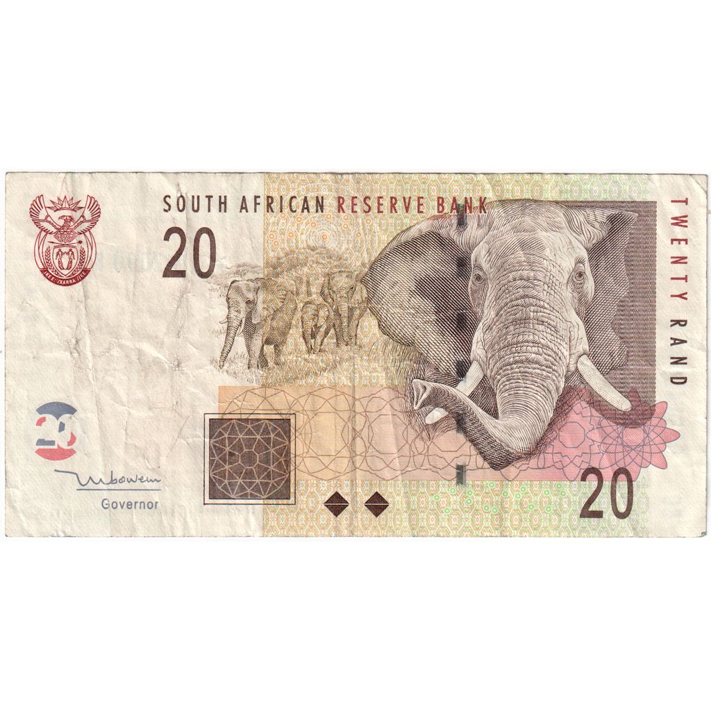 Južná Afrika, 
  
  20 randov, 
  
  2005