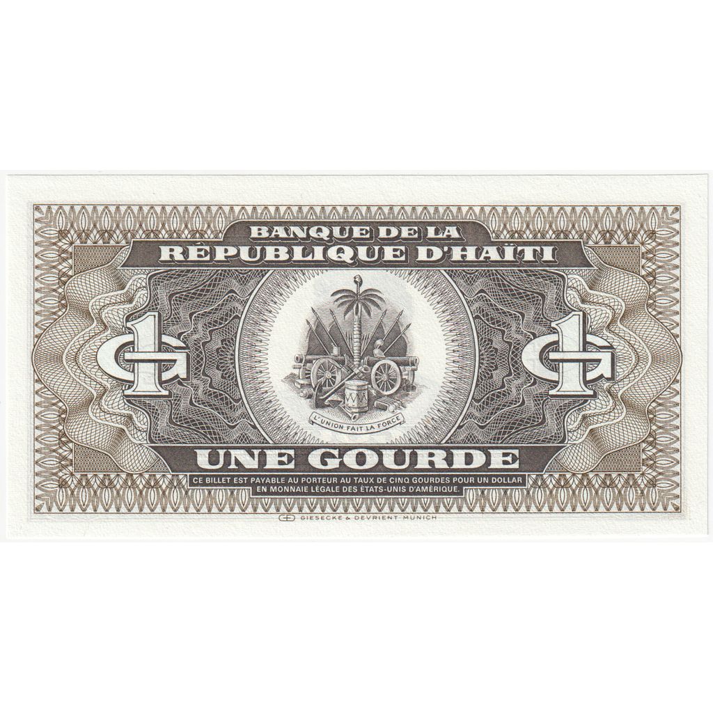 Haiti, 
  
  1 tekvica, 
  
  1987