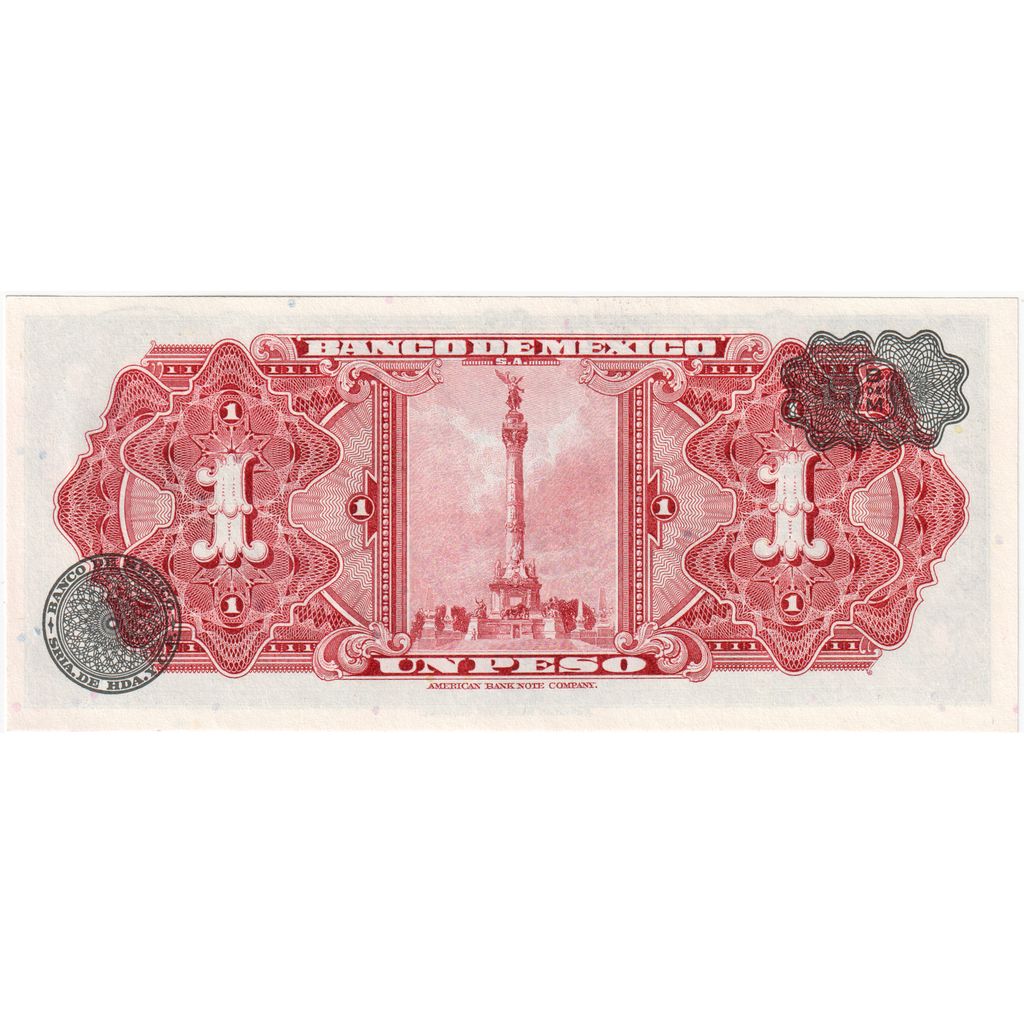 Mexiko, 
  
  1 peso, 
  
  1970-07-22