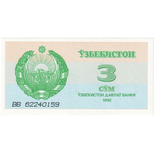 Uzbekistan, 
  
  3 súčet, 
  
  1992