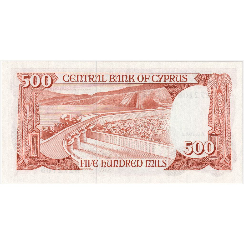 Cyprus, 
  
  500 miliónov, 
  
  1982