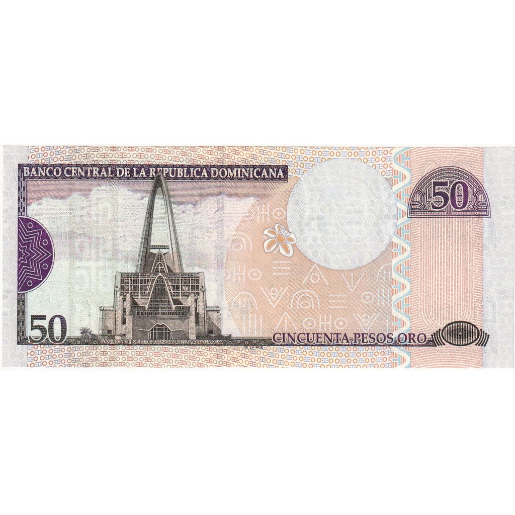 Dominikánska republika, 
  
  50 pesos oro, 
  
  2004