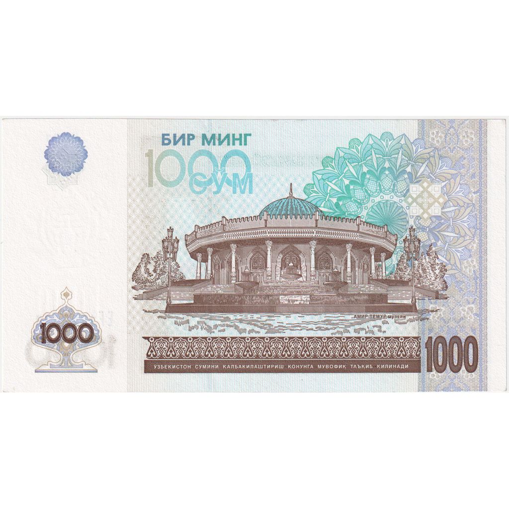 Uzbekistan, 
  
  1000 súčet, 
  
  2001