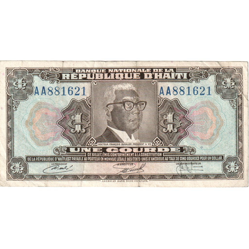 Haiti, 
  
  1 tekvica, 
  
  VF(30-35)