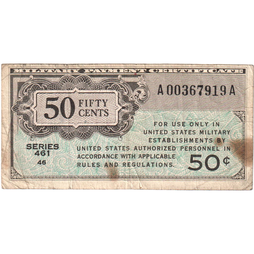 Spojené štáty, 
  
  50 centov, 
  
  VF(20-25)