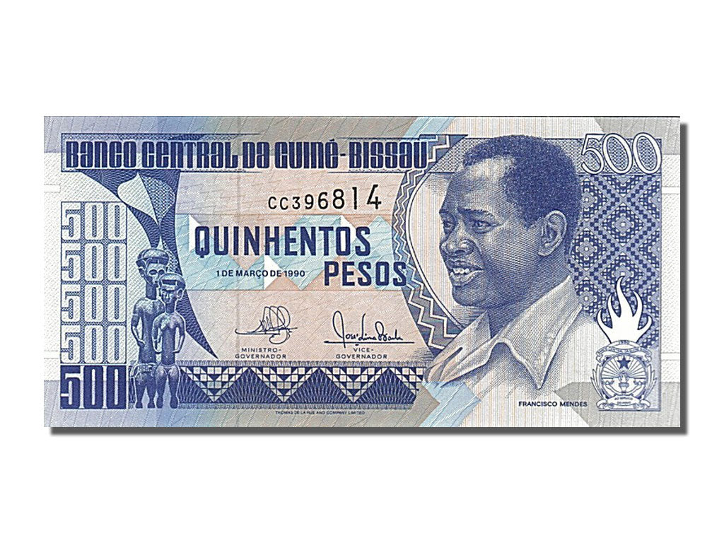 bankovka, 
  
  Guinea-Bissau, 
  
  500 pesos