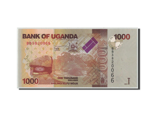 bankovka, 
  
  Uganda, 
  
  1000 šilingov