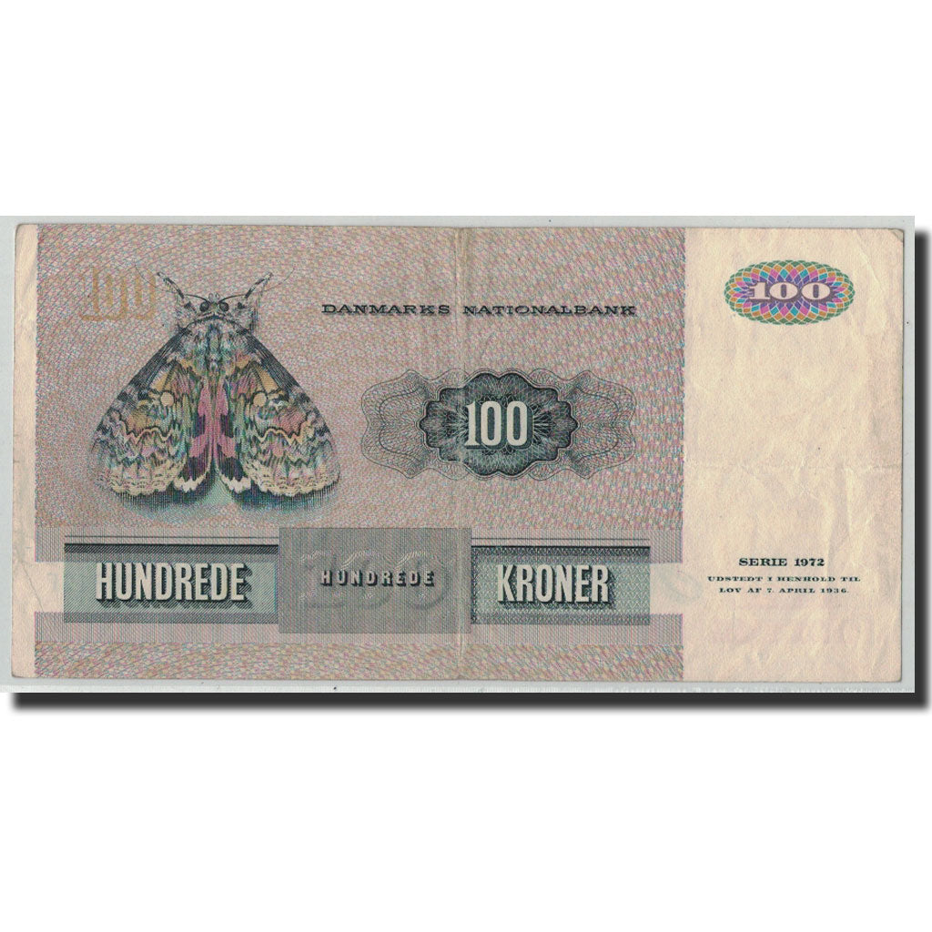 bankovka, 
  
  Dánsko, 
  
  100 korún