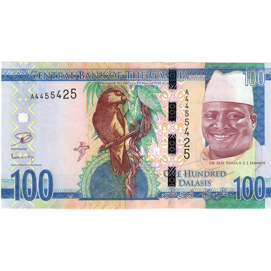 Gambia, 
  
  100 Dalasis, 
  
  2015