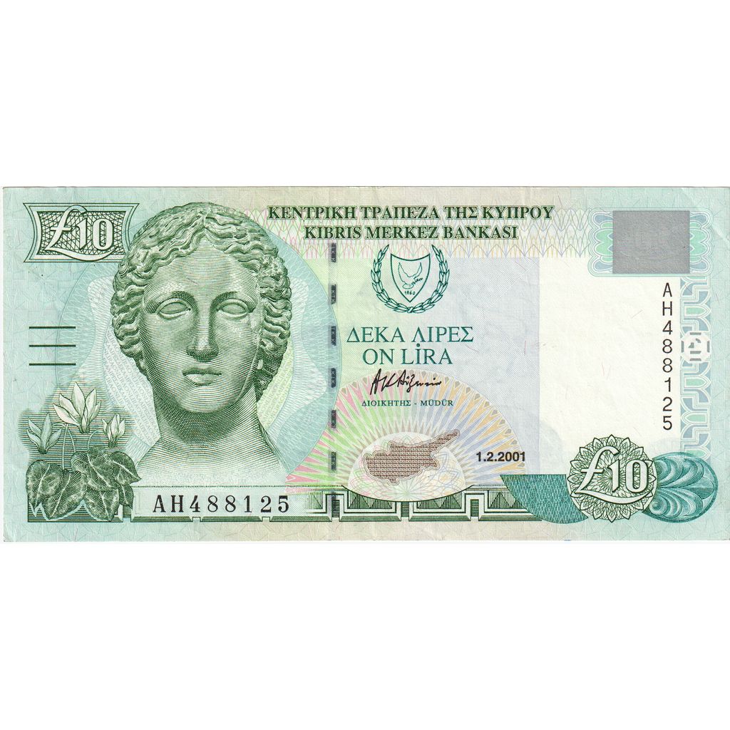 Cyprus, 
  
  10 libier, 
  
  2001-02-01