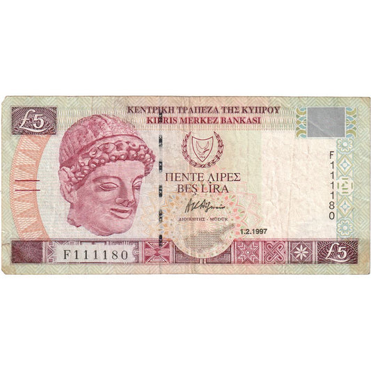 Cyprus, 
  
  5 libier, 
  
  1997-02-01