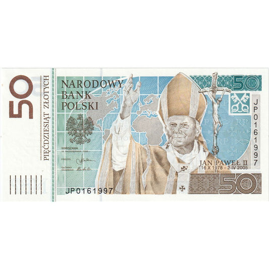 Poľsko, 
  
  50 zlotých, 
  
  2006