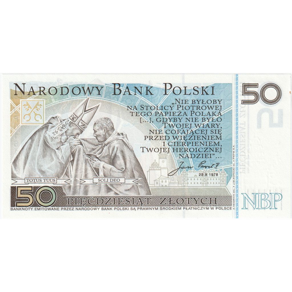 Poľsko, 
  
  50 zlotých, 
  
  2006