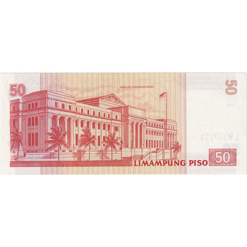 Filipíny, 
  
  50 Piso, 
  
  UNC(65-70)