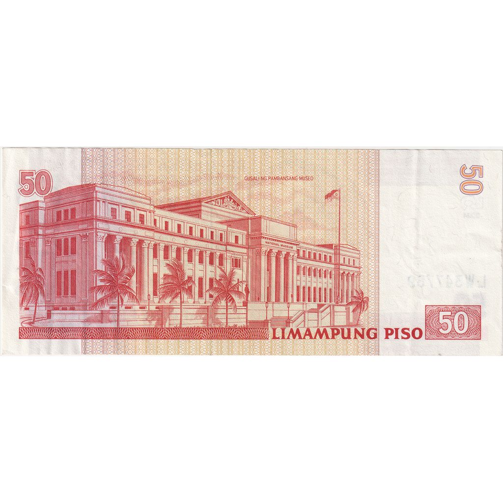 Filipíny, 
  
  50 Piso, 
  
  AU(55-58)