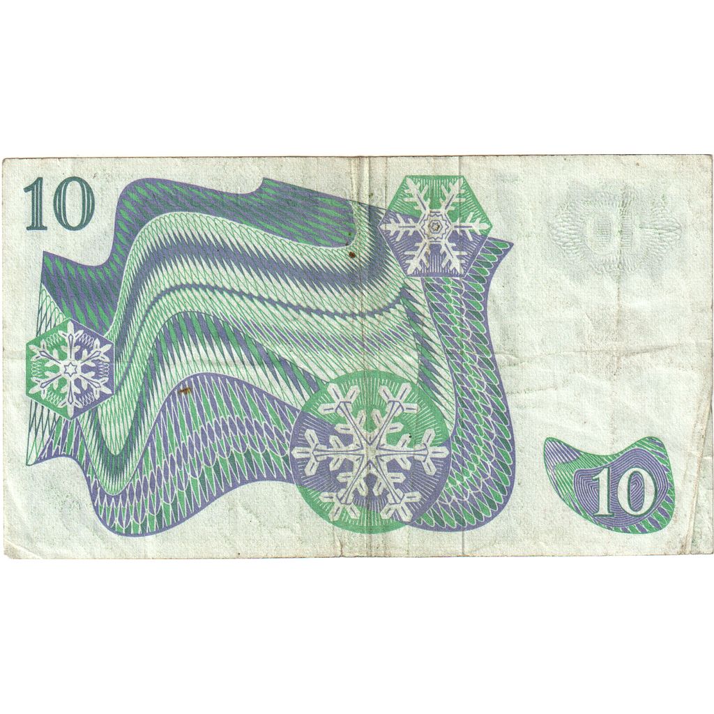 Švédsko, 
  
  10 korún, 
  
  VF(20-25)