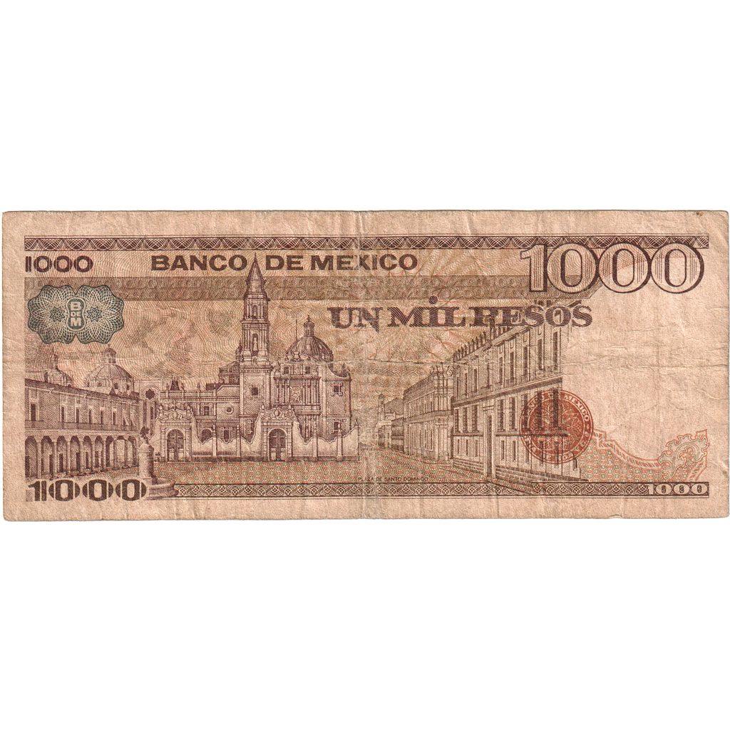 Mexiko, 
  
  1000 pesos, 
  
  1983-05-13