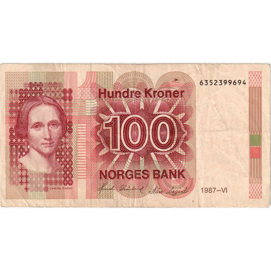 Nórsko, 
  
  100 korún, 
  
  EF(40-45)