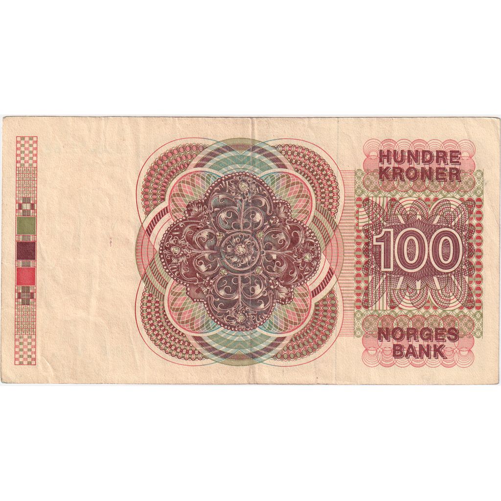 Nórsko, 
  
  100 korún, 
  
  EF(40-45)