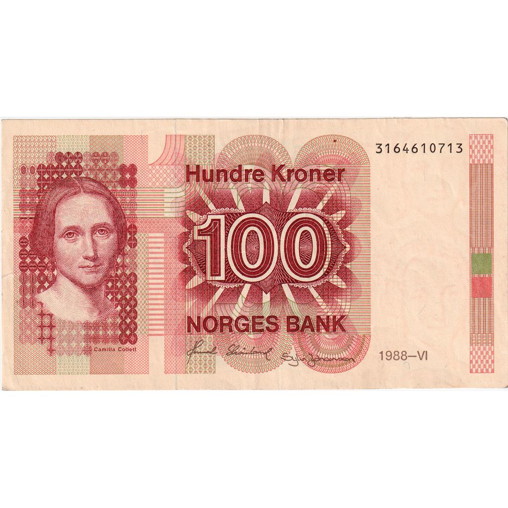 Nórsko, 
  
  100 korún, 
  
  AU(50 – 53)