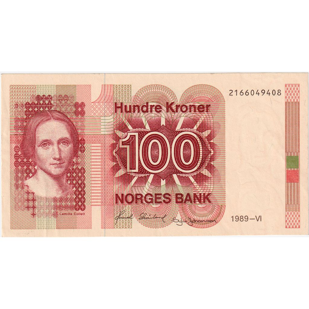 Nórsko, 
  
  100 korún, 
  
  AU(55-58)