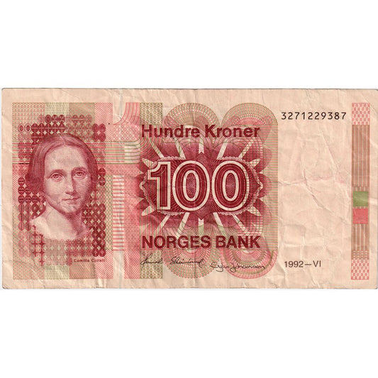 Nórsko, 
  
  100 korún, 
  
  VF(30-35)