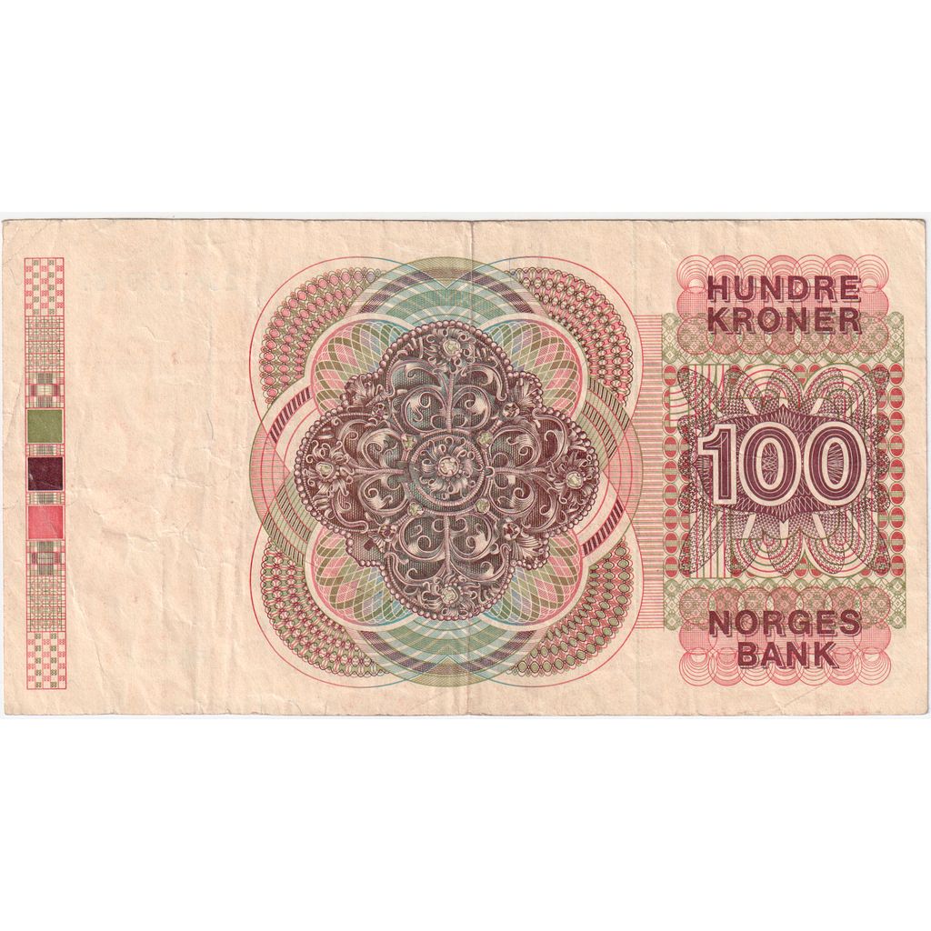 Nórsko, 
  
  100 korún, 
  
  VF(30-35)