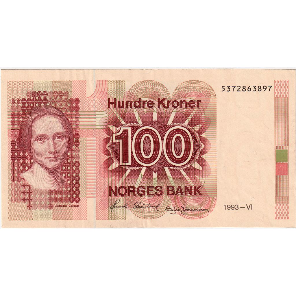 Nórsko, 
  
  100 korún, 
  
  UNC(60-62)