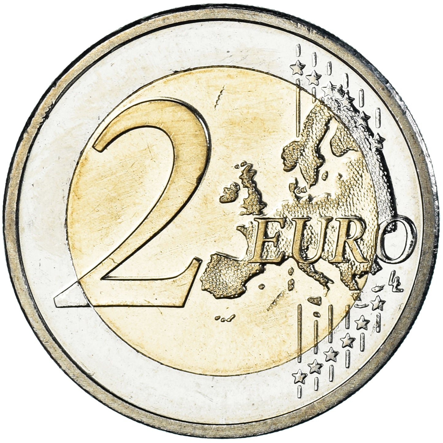 Cyprus, 
  
  2 eurá, 
  
  JEDEN