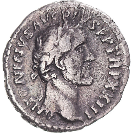 Antoninus Pius, 
  
  denár, 
  
  138-161