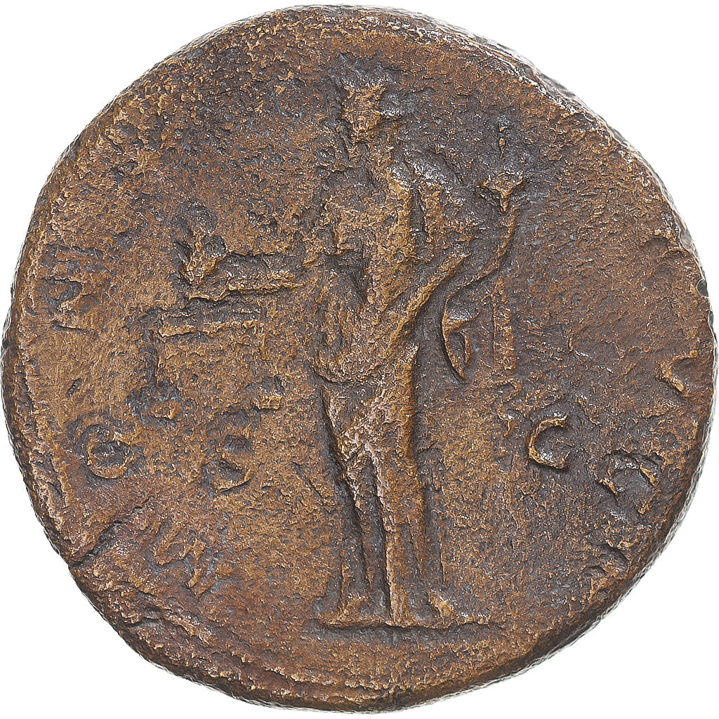 minca, 
  
  Antoninus Pius, 
  
  Æ