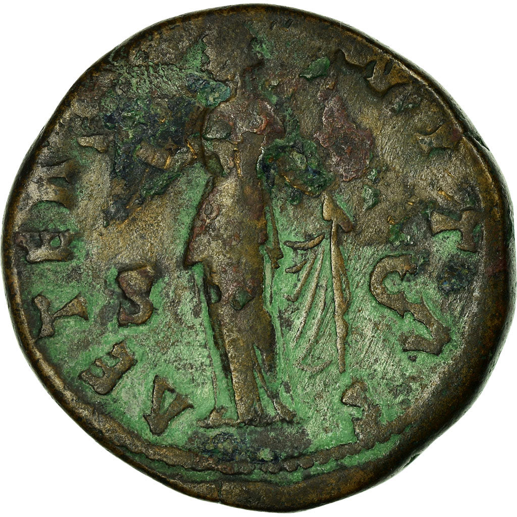 minca, 
  
  Faustína I. 
  
  Sestertius