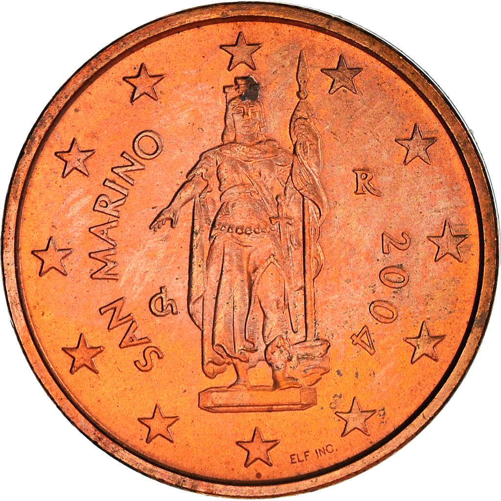 San Marino, 
  
  2 euro centy, 
  
  2003