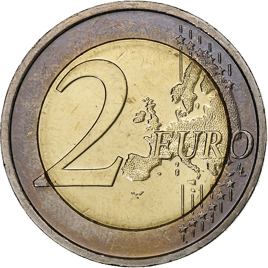 Írsko, 
  
  2 eurá, 
  
  2015