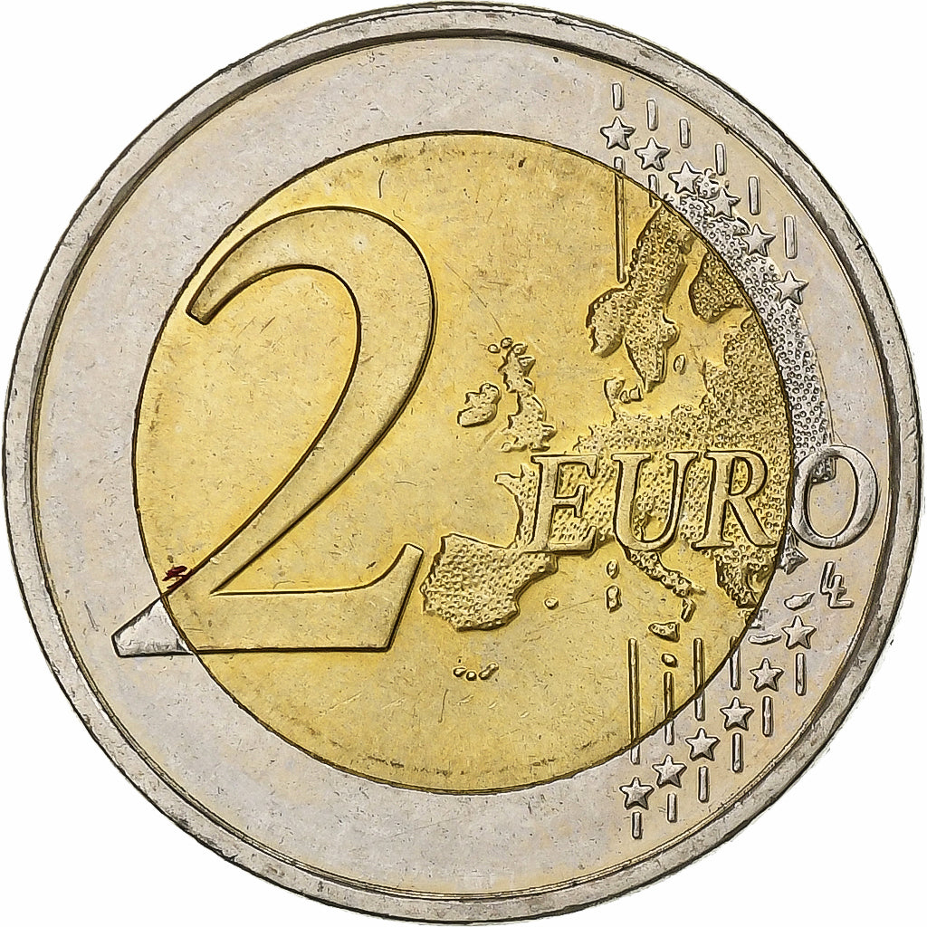 Grécko, 
  
  2 eurá, 
  
  Európska menová únia