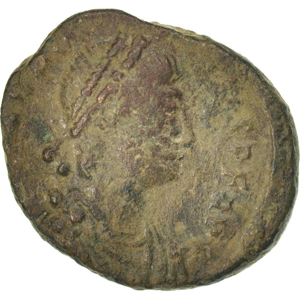 minca, 
  
  Theodosius I., 
  
  Follis