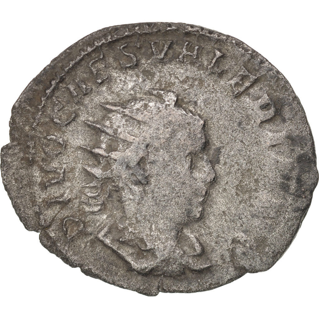 minca, 
  
  Valerián II., 
  
  Antoninianus