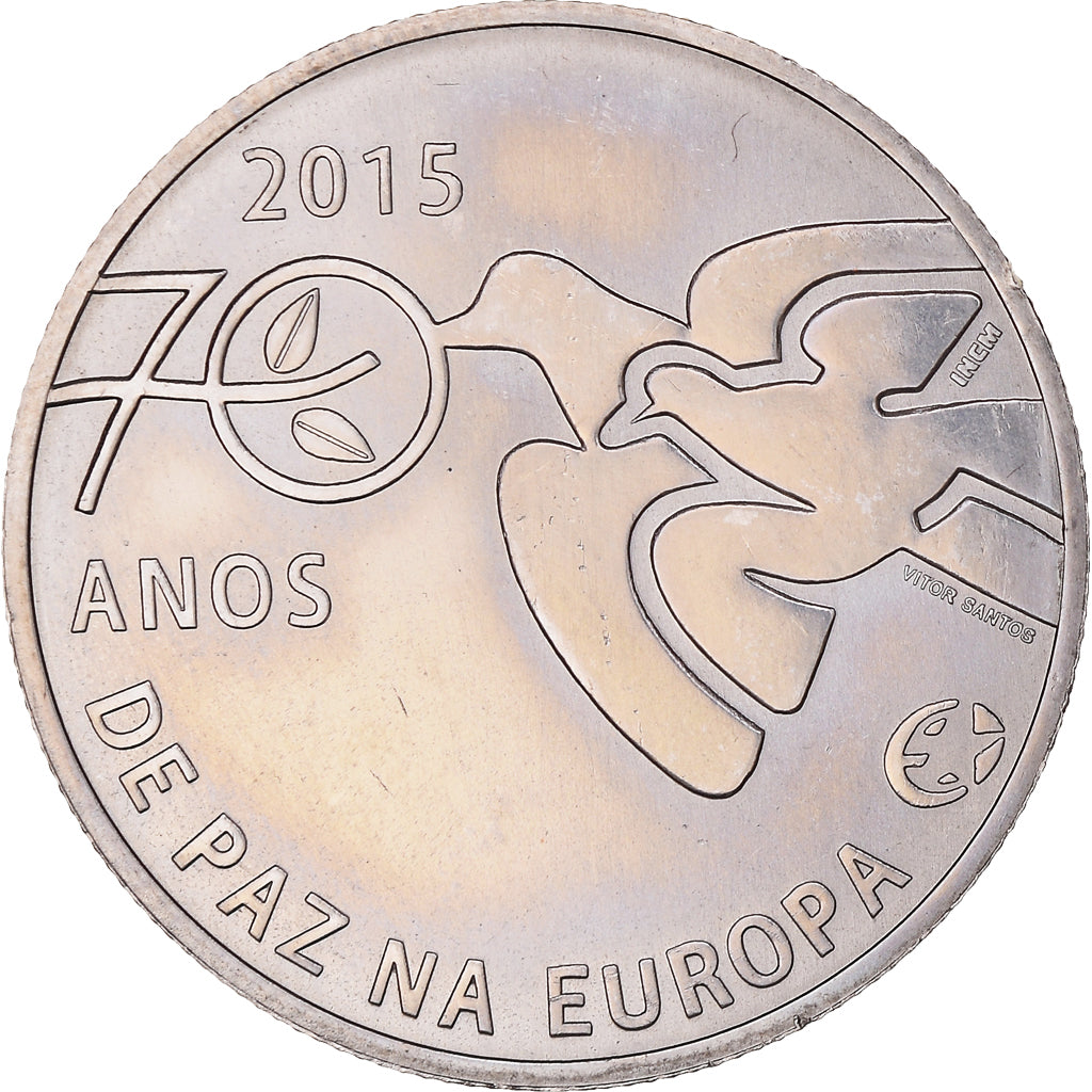 Portugalsko, 
  
  2,5 EUR, 
  
  70 ans de Paix v Európe