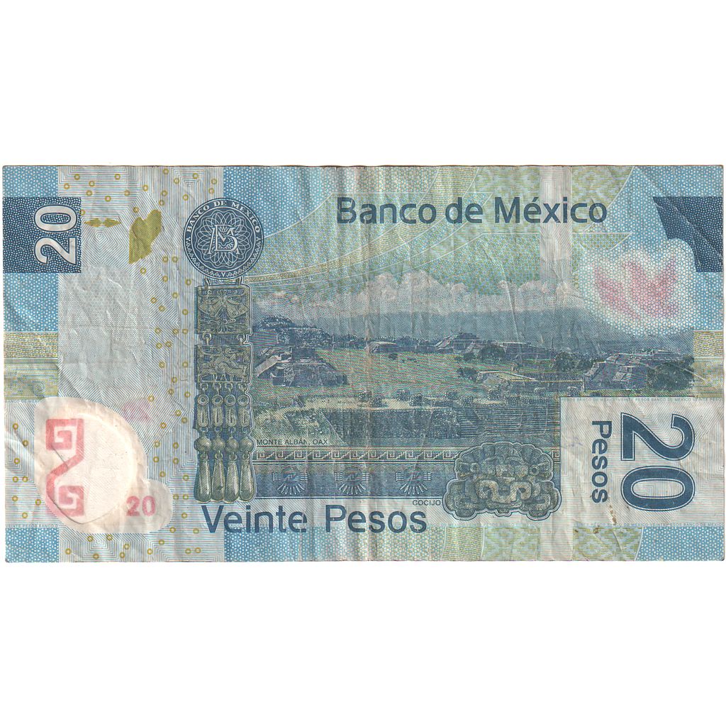 Mexiko, 
  
  20 pesos, 
  
  2006